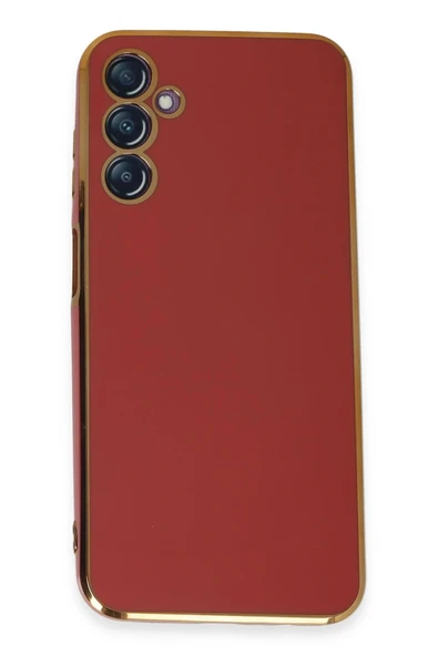 Samsung Galaxy M14 5G Kılıf Volet Silikon - Kırmızı ürün görseli