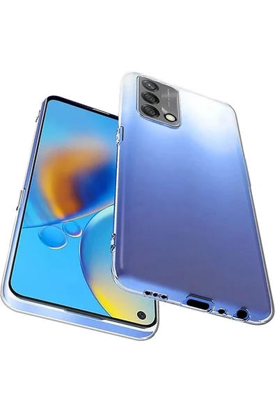 Oppo A74 4G Kılıf Lüx Şeffaf Silikon - Resim 3