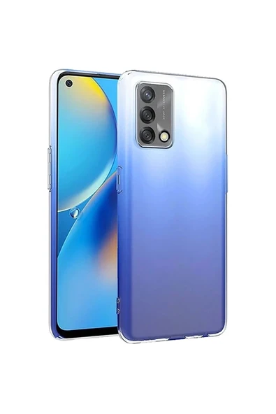 Oppo A74 4G Kılıf Lüx Şeffaf Silikon ürün görseli