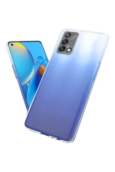 Oppo A74 4G Kılıf Lüx Şeffaf Silikon - Resim 4