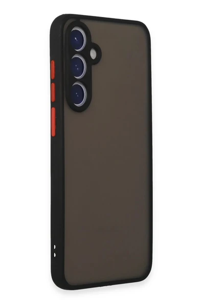 Samsung Galaxy S23 FE Kılıf Montreal Silikon Kapak - Siyah - Resim 2