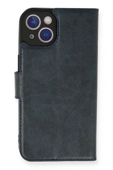 iPhone 14 Kılıf Trend S Plus Kapaklı Kılıf - Lacivert ürün görseli