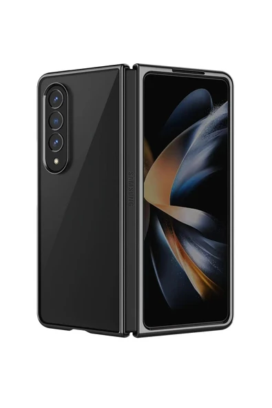 Samsung Galaxy Z Fold 4 Kılıf Fold Element Kapak - Siyah ürün görseli