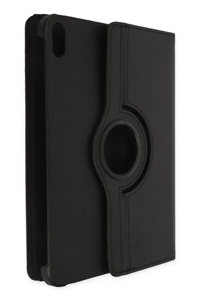 iPad 2022 10.9 (10.nesil) Kılıf 360 Tablet Deri Kılıf - Siyah - Resim 3