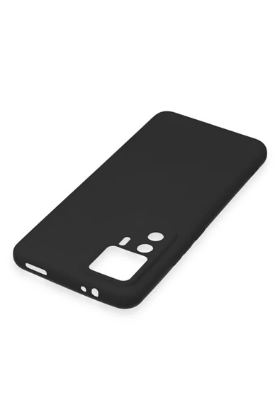 Xiaomi Mi 12T Pro Kılıf Nano içi Kadife Silikon - Siyah - Resim 5