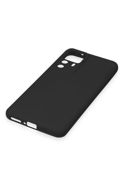 Xiaomi Mi 12T Pro Kılıf Nano içi Kadife Silikon - Siyah - Resim 2