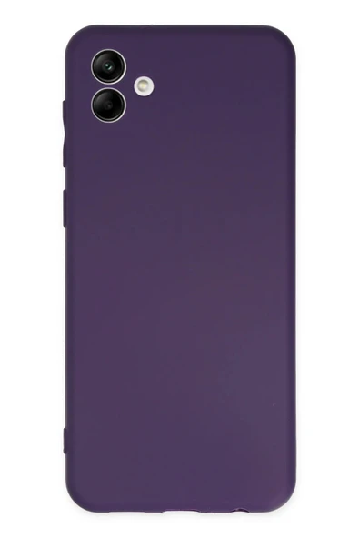 Samsung Galaxy A04 Kılıf First Silikon - Mor ürün görseli