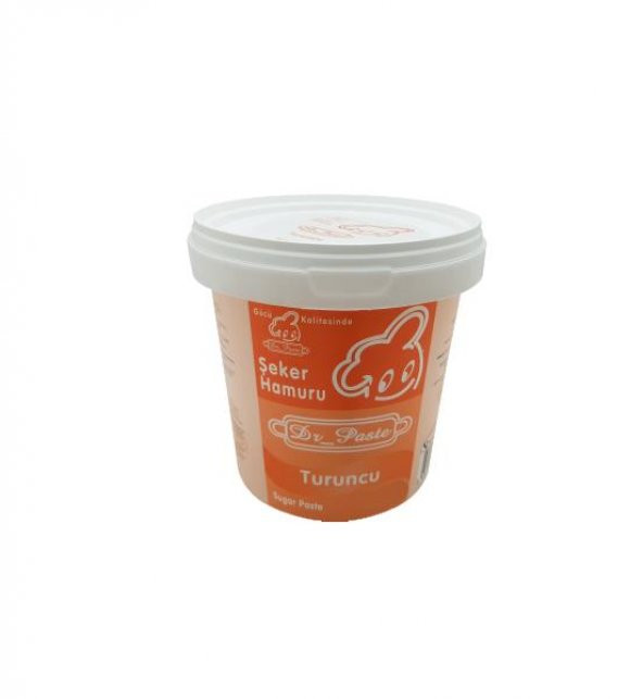 Dr Paste Şeker Hamuru  500 gr - Turuncu