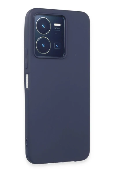 Vivo Y35 Kılıf First Silikon - Lacivert - Resim 3