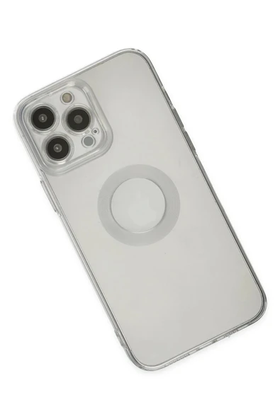 iPhone 13 Pro Max Kılıf Santa Lens Silikon - Şeffaf - Resim 5
