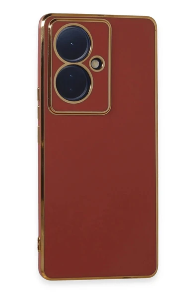 Vivo V29 Lite Kılıf Volet Silikon - Kırmızı ürün görseli