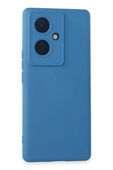Vivo V29 Lite Kılıf Nano içi Kadife Silikon - Mavi ürün görseli