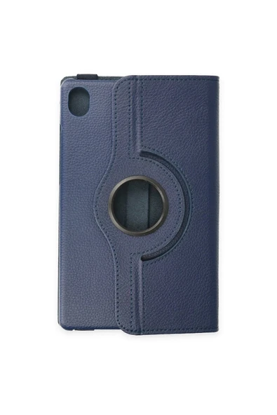 Lenovo Tab M8 Kılıf 360 Tablet Deri Kılıf - Lacivert - Resim 3