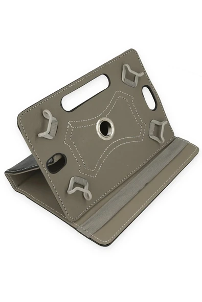 Universal 7 Kılıf 360 Tablet Deri Kılıf - Siyah ürün görseli