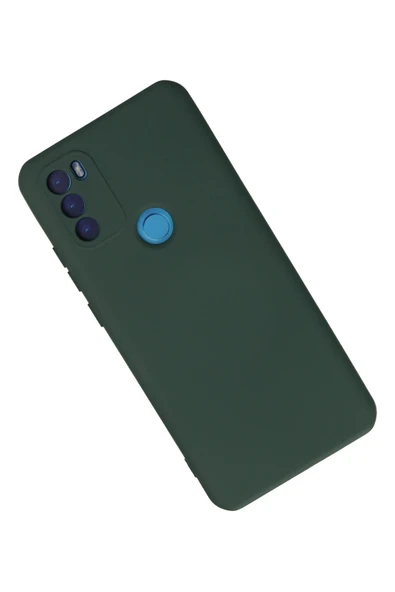 General Mobile GM 21 Plus Kılıf Nano içi Kadife Silikon - Koyu Yeşil - Resim 2