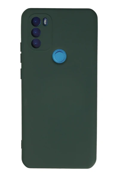 General Mobile GM 21 Plus Kılıf Nano içi Kadife Silikon - Koyu Yeşil ürün görseli