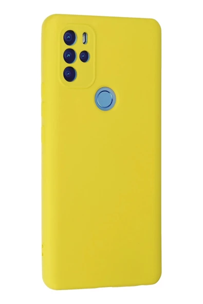 General Mobile GM 21 Pro Kılıf Nano içi Kadife Silikon - Sarı - Resim 2