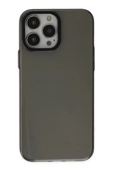 iPhone 13 Pro Kılıf Anka PC Sert Metal Kapak - Siyah ürün görseli