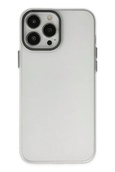 iPhone 14 Pro Max Kılıf Modos Metal Kapak - Şeffaf ürün görseli