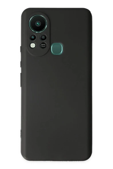 İnfinix Hot 11s Kılıf First Silikon - Siyah ürün görseli