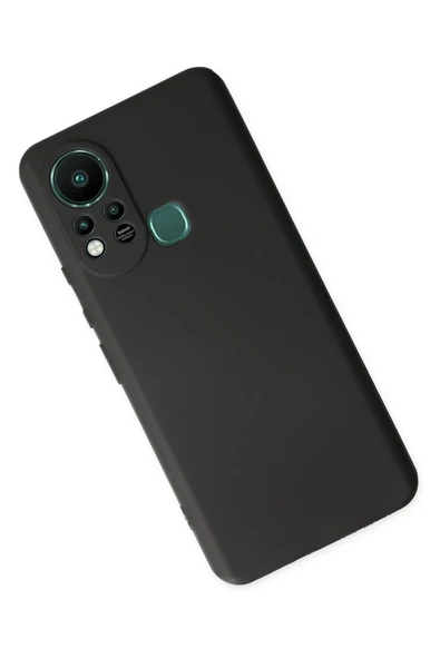 İnfinix Hot 11s Kılıf First Silikon - Siyah - Resim 4