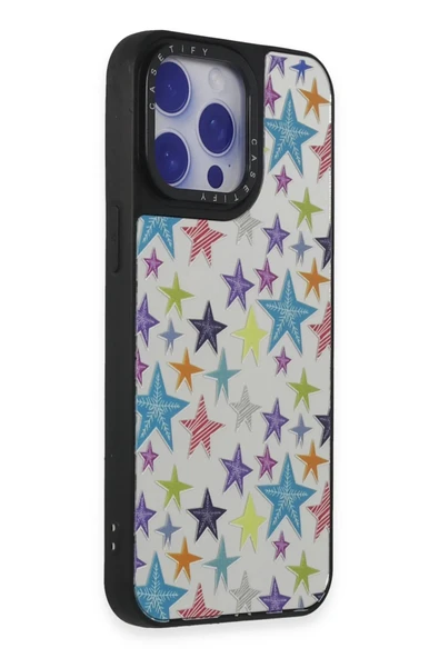 iPhone 15 Pro Kılıf Mirror Desenli Kapak - Mirror - 18 - Resim 2