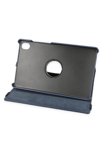 Lenovo Tab M8 Kılıf 360 Tablet Deri Kılıf - Lacivert - Resim 4