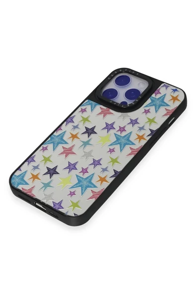 iPhone 15 Pro Kılıf Mirror Desenli Kapak - Mirror - 18 - Resim 4