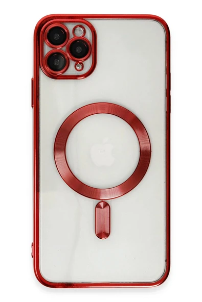 iPhone 11 Pro Max Kılıf Kross Magneticsafe Kapak - Kırmızı ürün görseli
