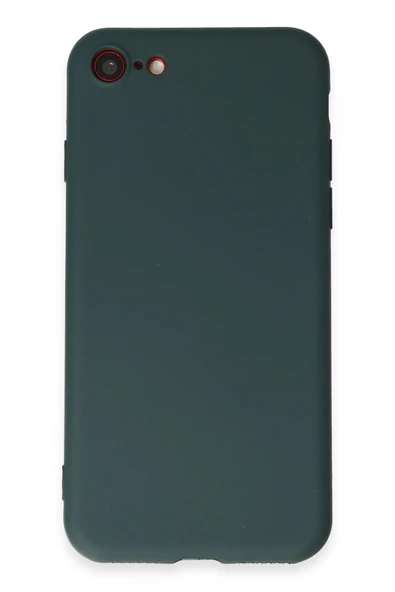 iPhone 7 Kılıf First Silikon - Koyu Yeşil ürün görseli