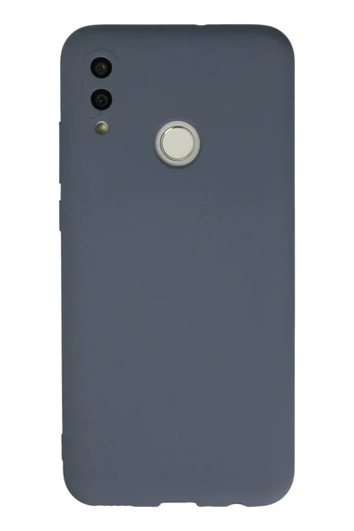 Huawei P Smart 2019 Kılıf Nano içi Kadife Silikon - Gri ürün görseli