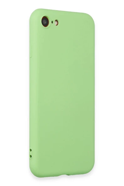 iPhone 7 Kılıf First Silikon - Açık Yeşil - Resim 2