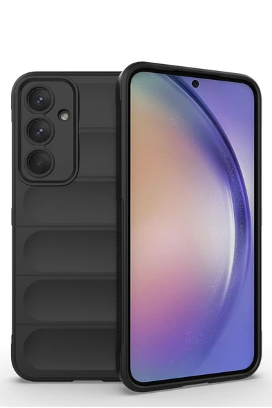 Samsung Galaxy M14 5G Kılıf Optimum Silikon - Siyah ürün görseli