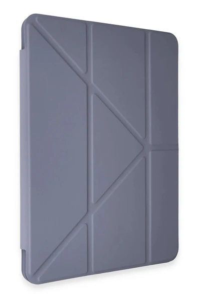 Xiaomi Pad 6 Kılıf Kalemlikli Mars Tablet Kılıfı - Lila - Resim 2