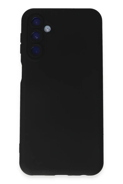 Samsung Galaxy M34 5G Kılıf Nano içi Kadife Silikon - Siyah ürün görseli