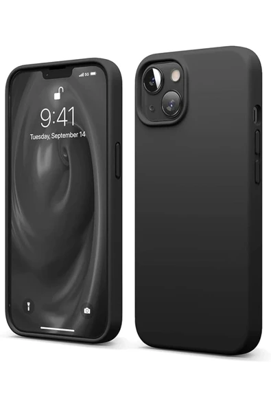 iPhone 14 Kılıf First Silikon - Siyah ürün görseli