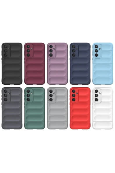 Samsung Galaxy M14 5G Kılıf Optimum Silikon - Lacivert - Resim 2