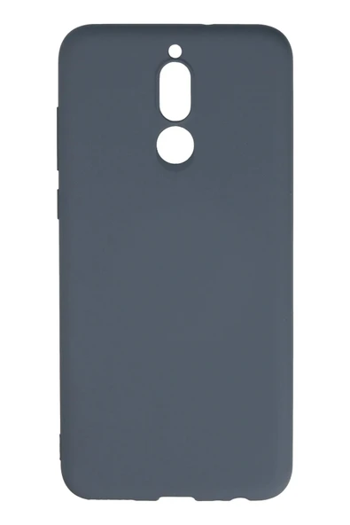 Huawei Mate 10 Lite Kılıf Nano içi Kadife Silikon - Gri ürün görseli