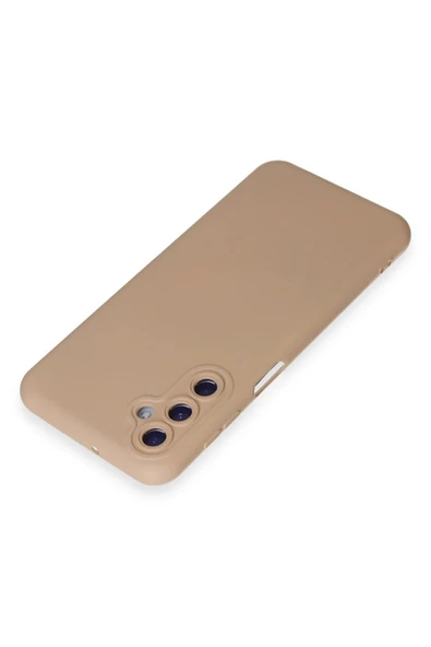 Samsung Galaxy M14 5G Kılıf Nano içi Kadife Silikon - Pudra - Resim 2