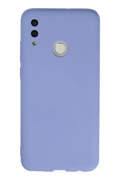 Huawei P Smart 2019 Kılıf Nano içi Kadife Silikon - Lila ürün görseli
