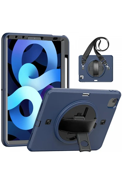 iPad Pro 11 (2020) Kılıf Strap-C Otterbox Tablet Kapak - Lacivert ürün görseli