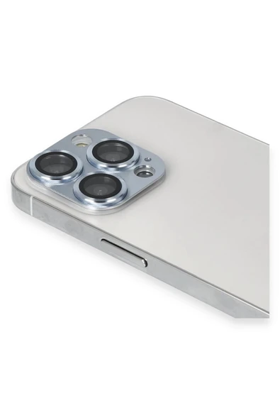 iPhone 13 Pro Max Pers Alüminyum Kamera Lens - Sierra Blue ürün görseli