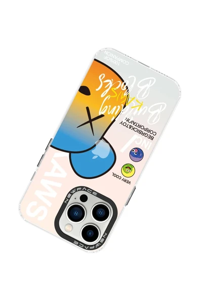 iPhone 13 Pro Max Kılıf Estoril Desenli Kapak - Estoril - 6 - Resim 3