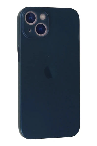 iPhone 13 Mini Kılıf PP Ultra İnce Kapak - Mavi - Resim 3