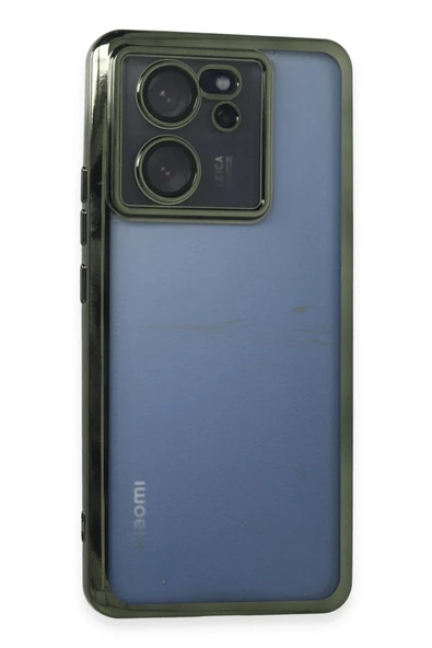 Xiaomi Mi 13T Kılıf Lensli Silikon - Yeşil ürün görseli