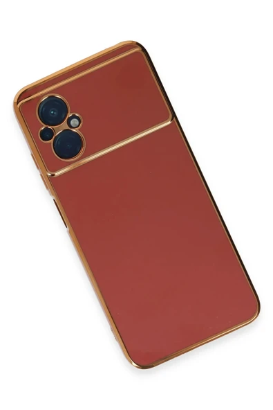 Xiaomi Poco M5 Kılıf Volet Silikon - Kırmızı - Resim 2