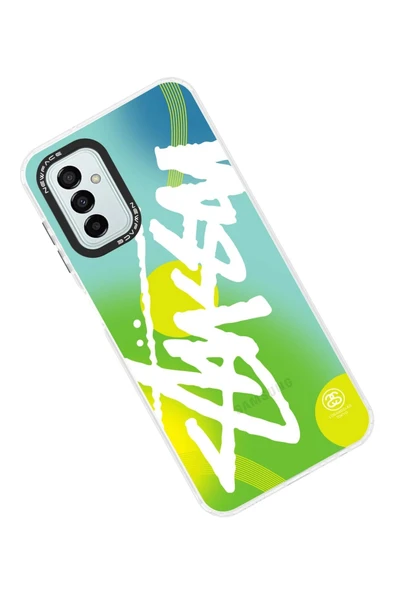 Samsung Galaxy M13 Kılıf Estoril Desenli Kapak - Estoril - 2 - Resim 3