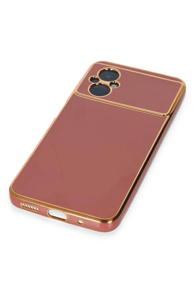 Xiaomi Poco M5 Kılıf Volet Silikon - Kırmızı - Resim 5