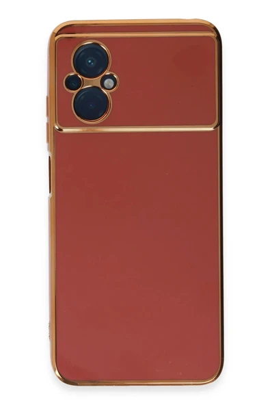 Xiaomi Poco M5 Kılıf Volet Silikon - Kırmızı - Resim 3