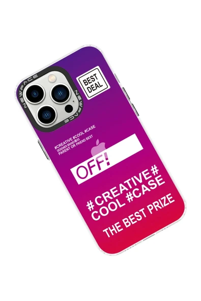 iPhone 14 Pro Kılıf Estoril Desenli Kapak - Estoril - 9 - Resim 2